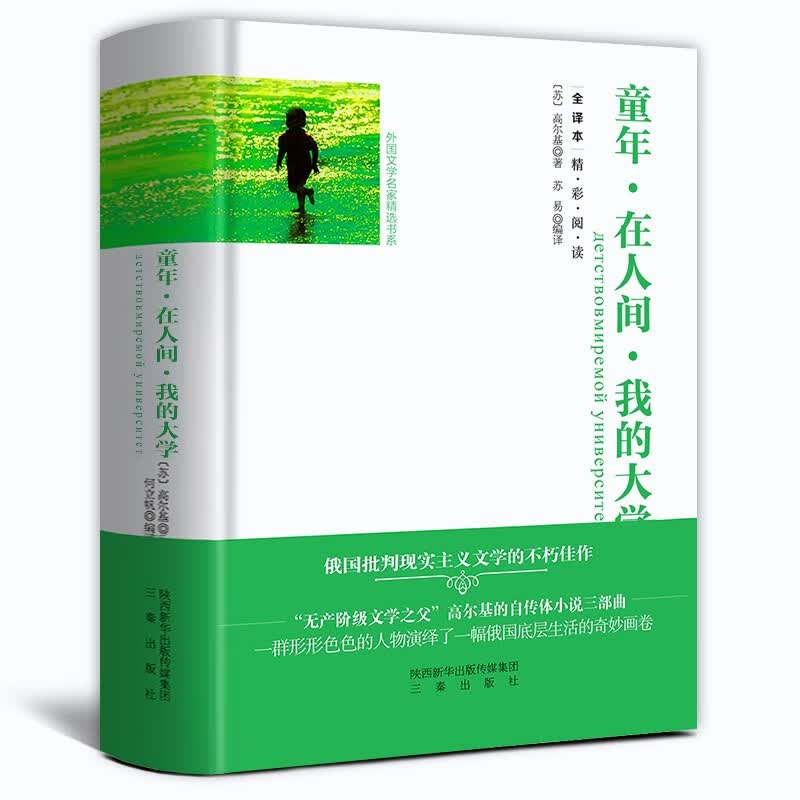 童年·在人间·我的大学 外国文学名家精选书系 全译本无删减版 