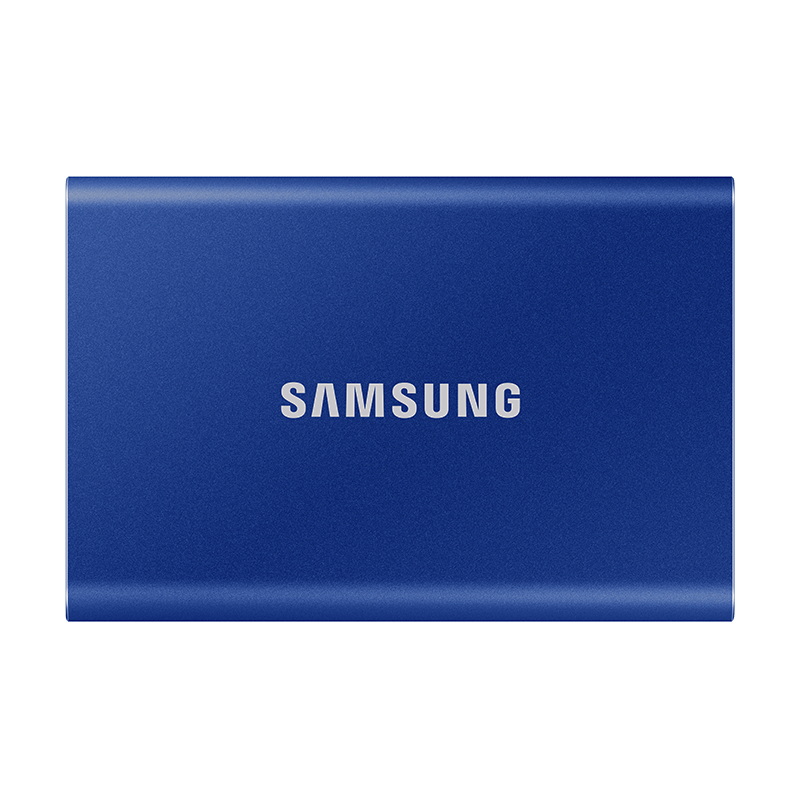 三星（SAMSUNG） 2TB Type-c USB 3.2 移动固态硬盘（PSSD） T7 蓝色 NVMe传输速度1050MB/s 超薄时尚100007164247