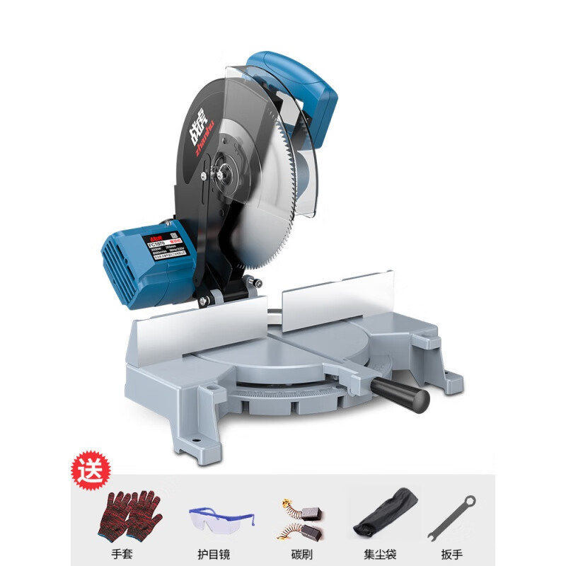 迈恻亦锯铝机45度角切割机10寸铝材铝合金多功能木材斜切锯切角机切铝