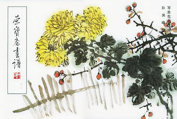 荣宝斋画谱写意花鸟
