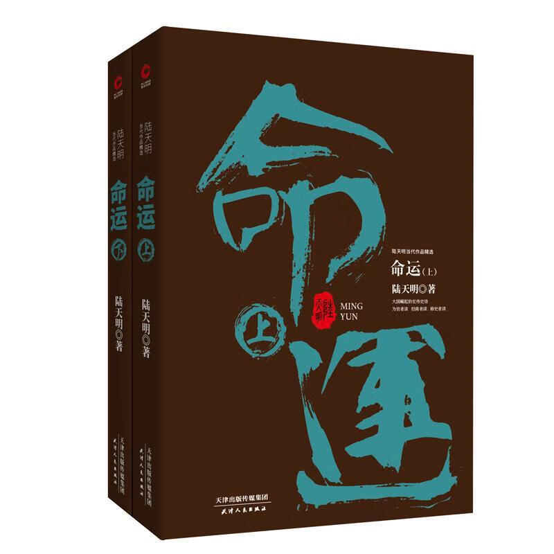 命运（全2册） 陆天明 小说 9787201133126