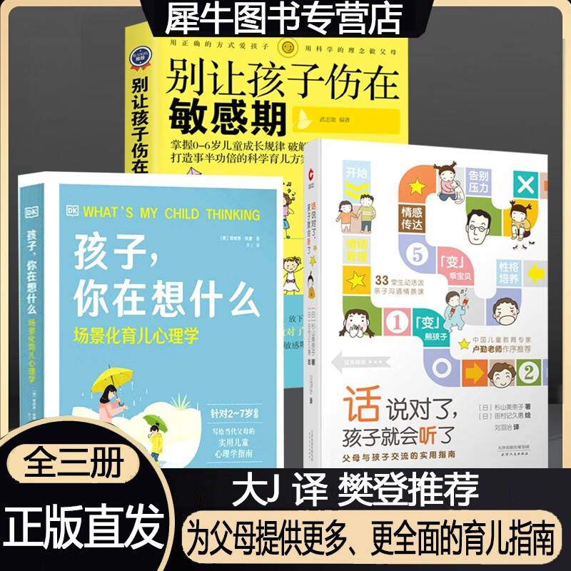 【正版直发】大j:dk孩子,你在想什么 话说对了,孩子就会听了 别让孩子