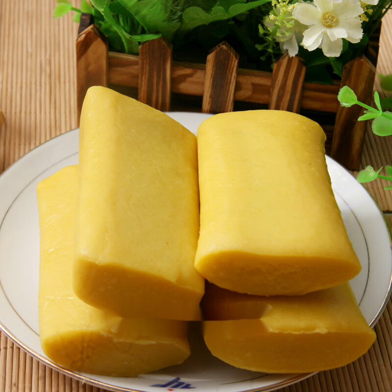 江西赣南特产手工手打黄元米果黄年糕农家1000g