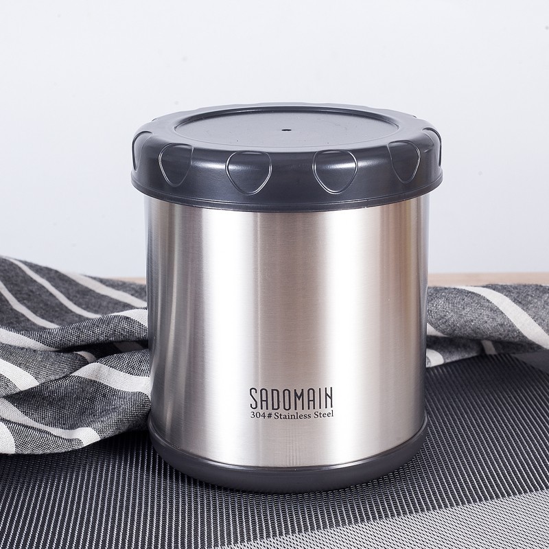 仙德曼(sadomain) 304保温饭盒不锈钢超长保温双层小型上班便携便当盒