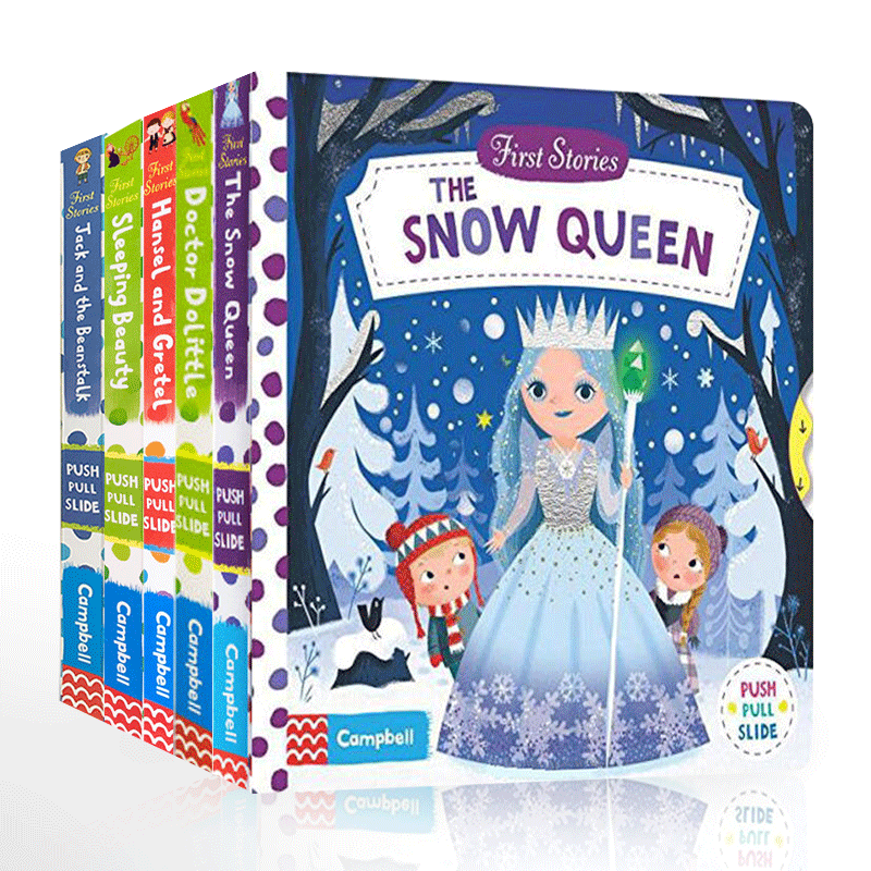 【中图原版】busy 系列5册 童话篇 英文原版 first stories系列5册