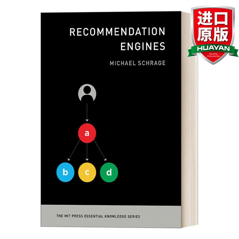 Recommendation Engines 英文原版 推荐引擎 互联网在线搜索探讨指南 MIT新概念丛书 Michael Schrage 英文版 进口英语原版书籍