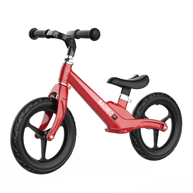 贝能（Baoneo）儿童平衡车无脚踏单车2-4-6岁小孩双轮滑步车宝宝滑行自行车 JEPHC12A旗舰款版珊瑚红