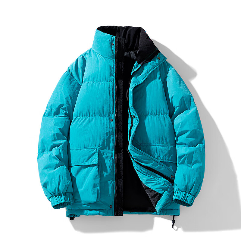 凯逸弗（kainifu）冬季棉服男新款运动冬装加厚面包服男装 米白色 3XL