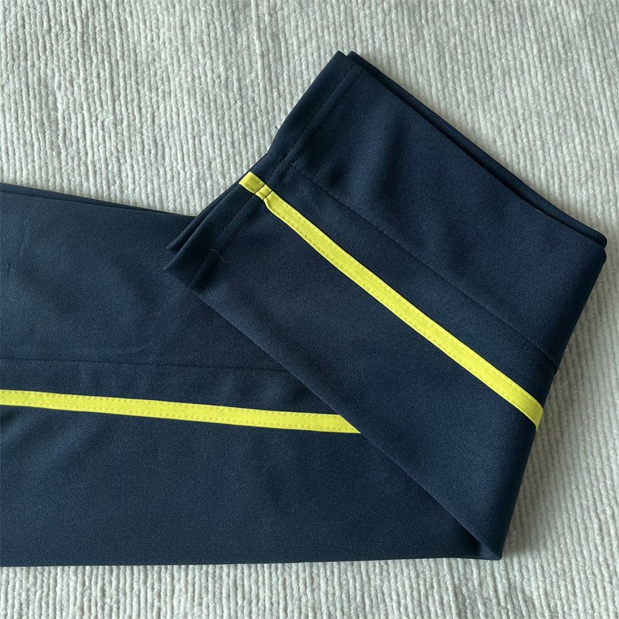 革代(gedai)收口校裤宽松一条杠校服裤束脚学生裤衡水中学校服裤子一