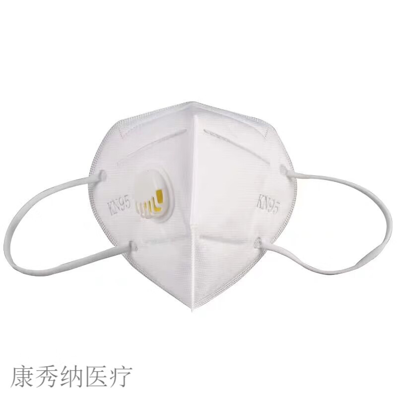 口罩带阀门 kn95口罩带呼吸阀门防尘透气防飞沫透气男女防护口鼻 n95