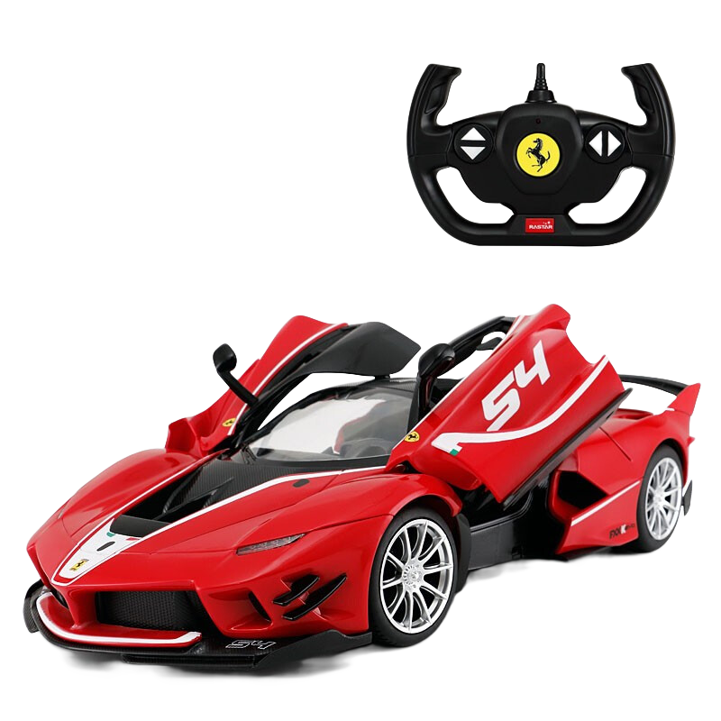 星輝（Rastar）法拉利遙控車模跑車賽車漂移汽車模型兒童玩具車兒童生日禮物 34.6cm 法拉利FXX K賽道版79260