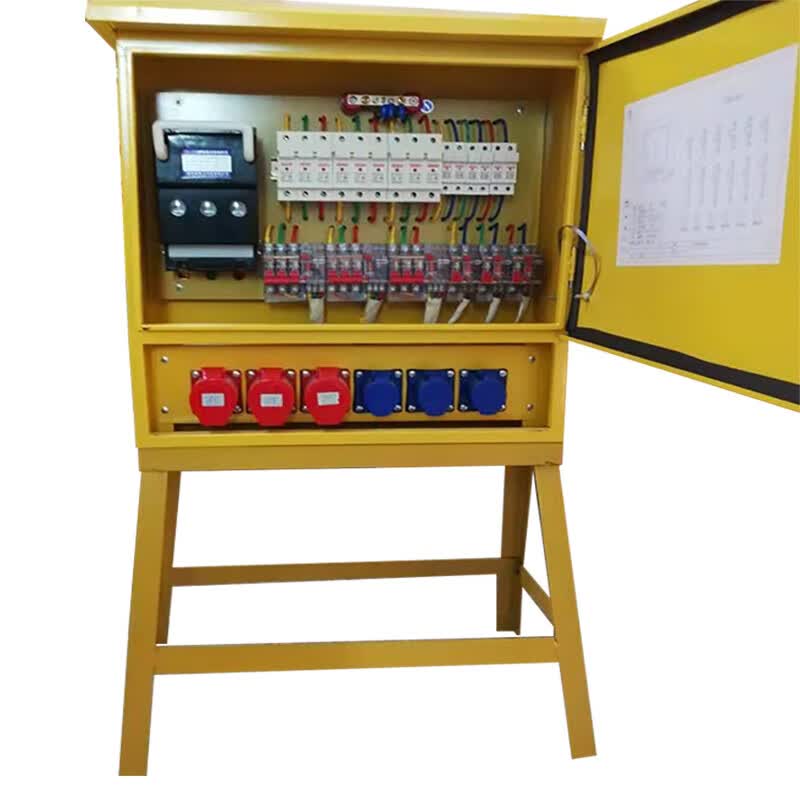 荣予380v工地临时三相工业插座箱户外防水三级箱成套工程用配电箱