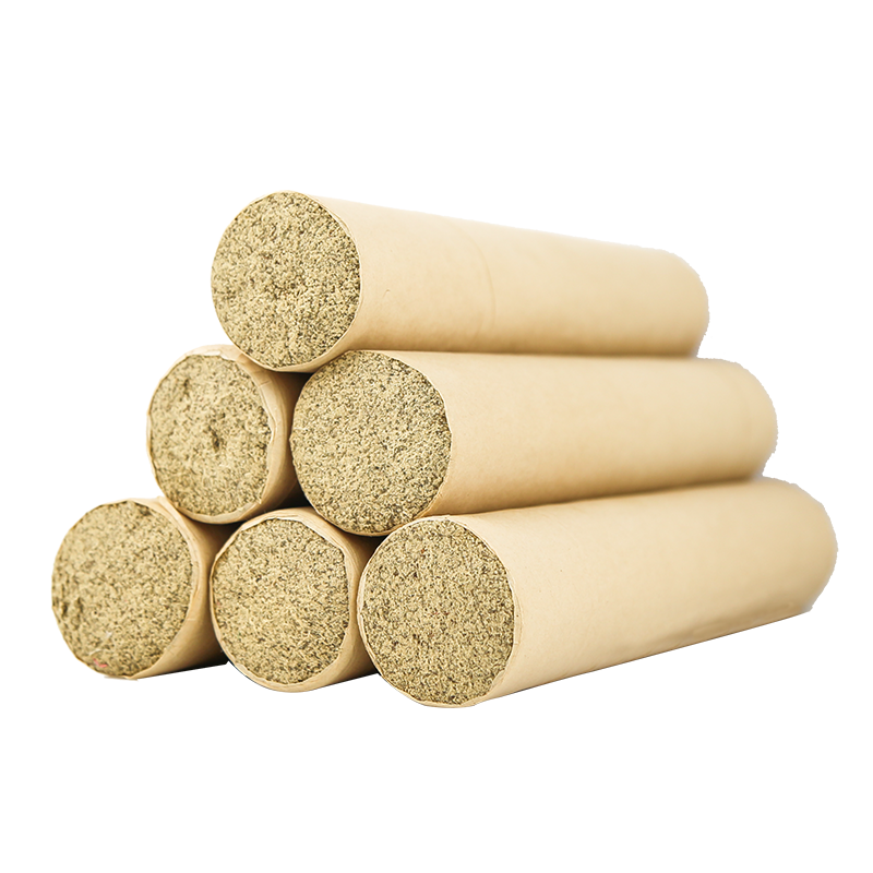 绿莹420cm雷火灸艾条艾灸条五年陈艾绒艾柱艾草条批发15支粗艾条