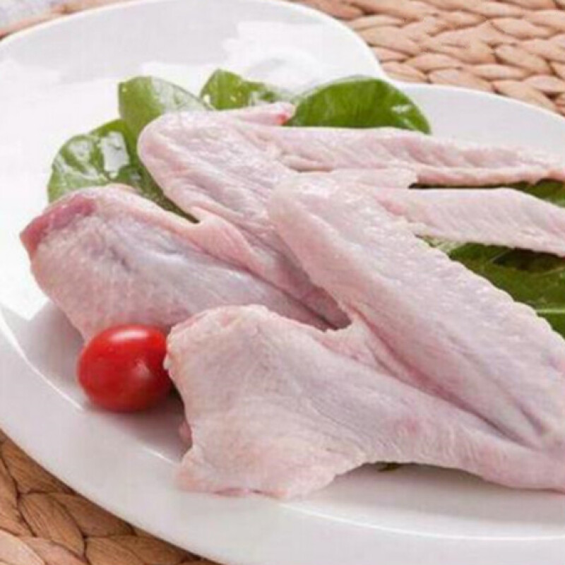 伯贤 新鲜鸭全翅鸭三节翅鸭翅膀大鸭翅4斤装