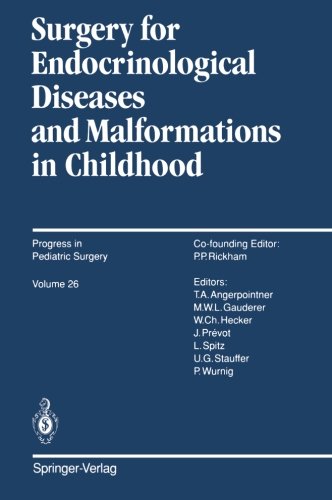 预订 surgery for endocrinological diseases and malformations in