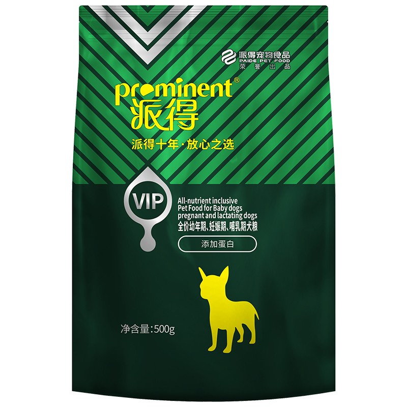 派得狗粮 vip幼犬粮500g