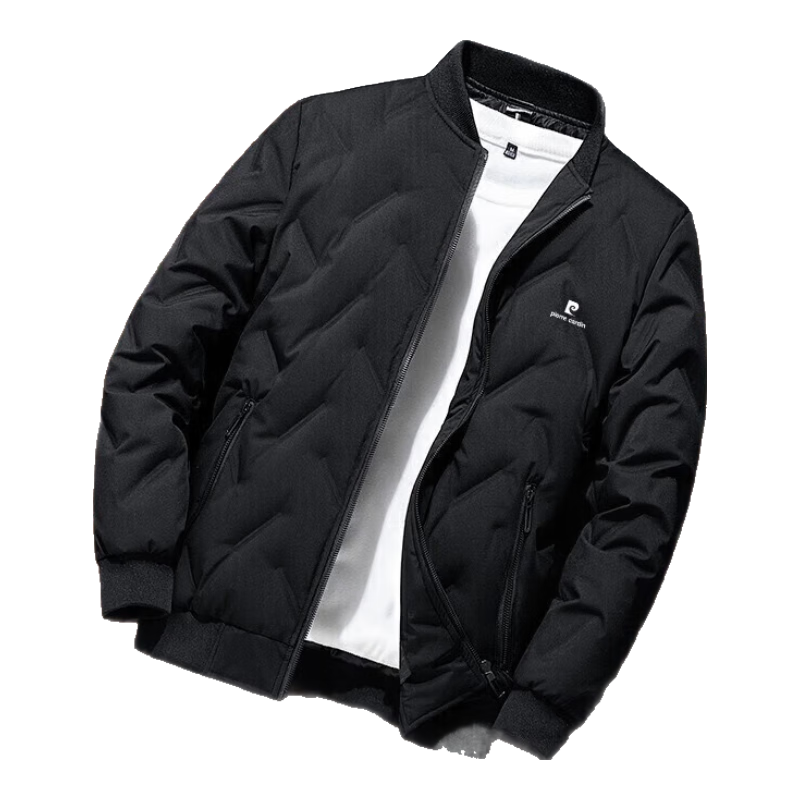 ���ڲ�����Ƥ��������pierre cardin�����޷��ж�����ʿ��ů�������ް������������Լ���� ��ɫ L 