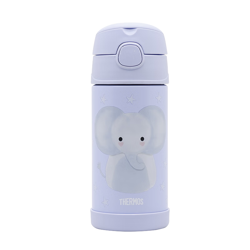 膳魔師THERMOS）保溫杯 兒童保溫吸管杯卡通米妮 F4011-KAELL 355ml 