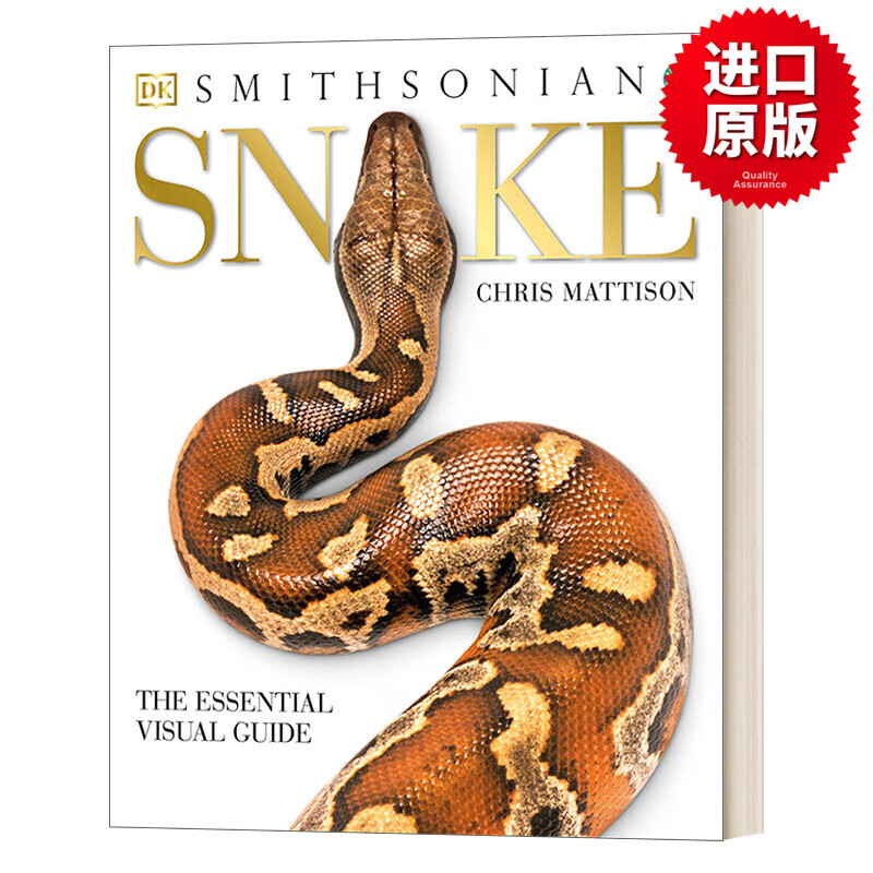蛇类百科 snake dk 英文原版 英文版 进口原版书籍
