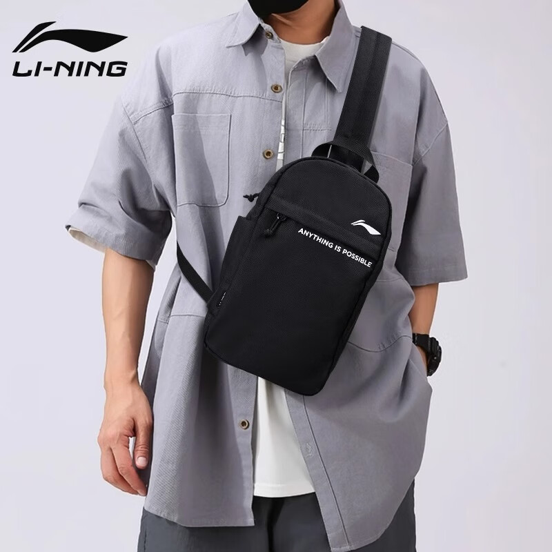 ���ڲ�����������LI-NING��б�����ʿ�������ذ������˶��������б�������ͨ�ڱ�Я�����Ů ����� �������/��ˮ��ĥ��