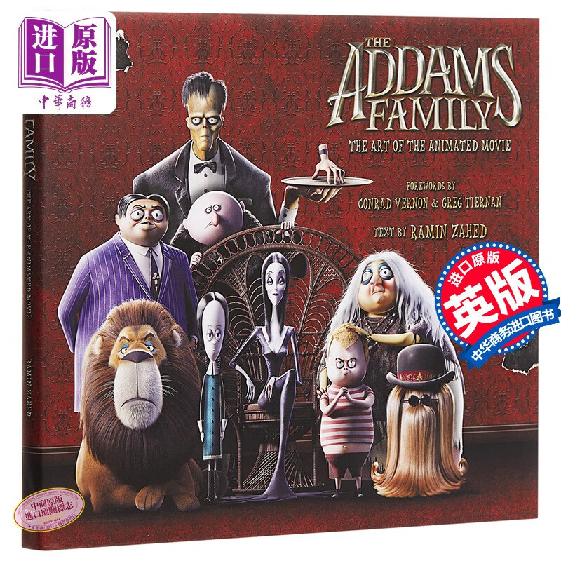 亚当斯一家：电影设定集 英文原版 The Addams Family