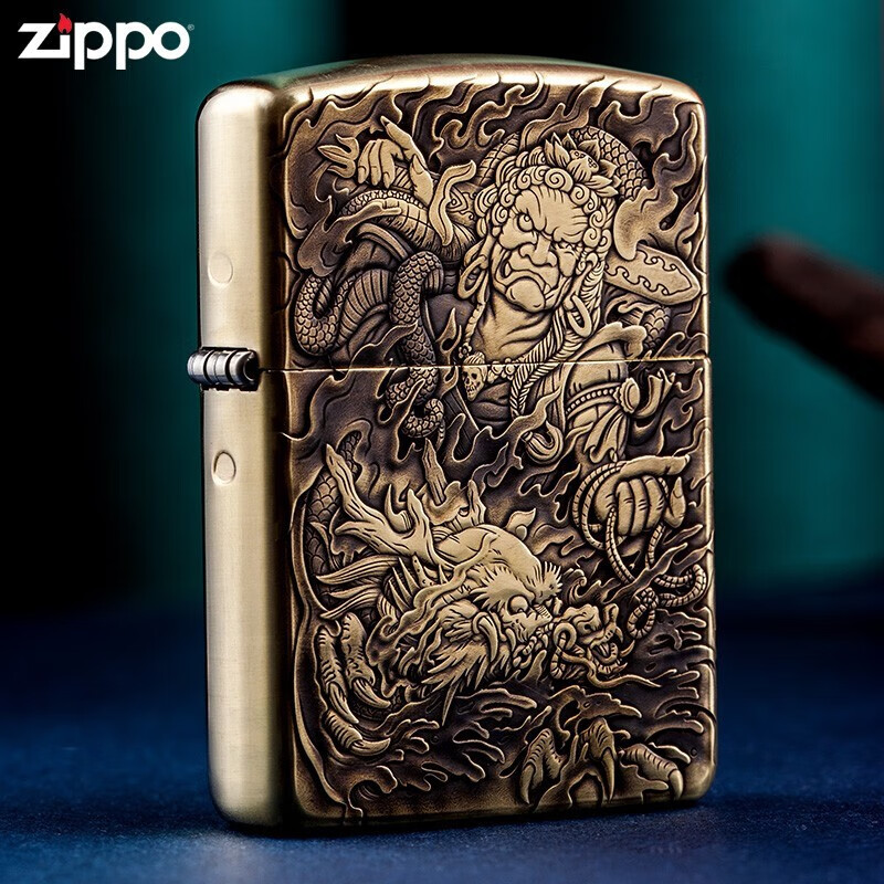 zippo雕刻大师鬼王简介图片