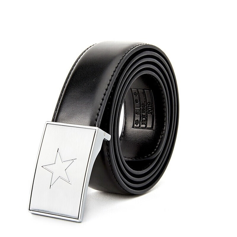 九灿 战术内腰带军皮带军迷用腰带扣式皮带战术腰带 陆针扣