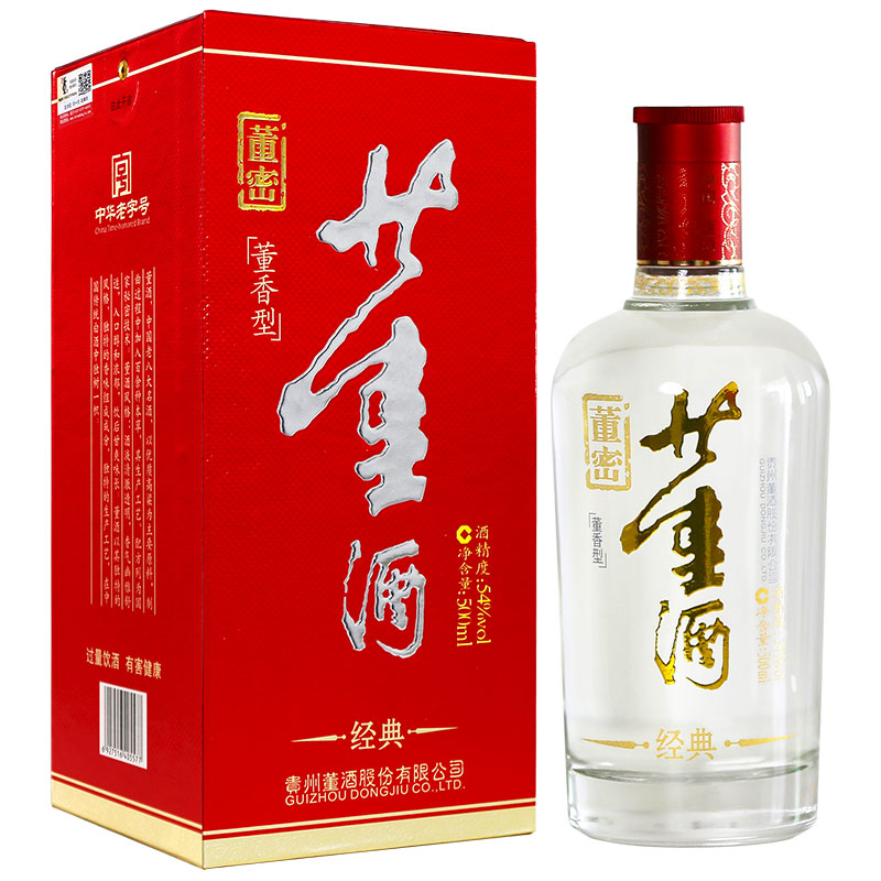 54度珍藏6董酒彩盒图片