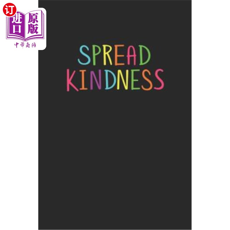 海外直订spread kindness 传播善意