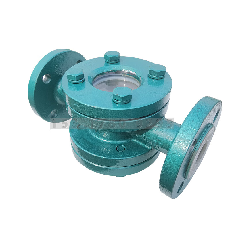 衬氟视镜视盅dn25耐酸碱防腐蚀化硼硅玻璃管衬钢视窗钢衬 dn25