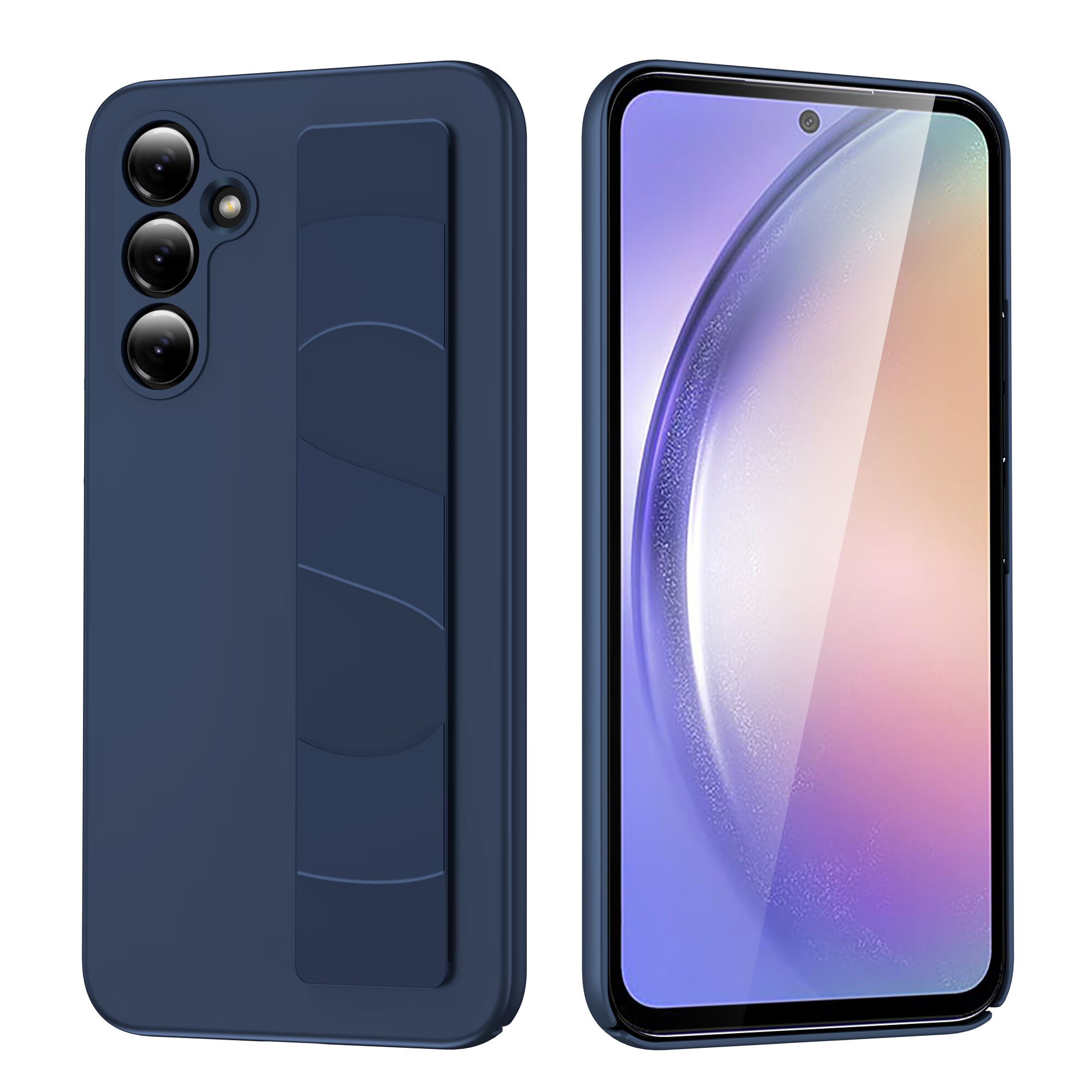 a54保护 【深海蓝】一体腕带 三星galaxy a54