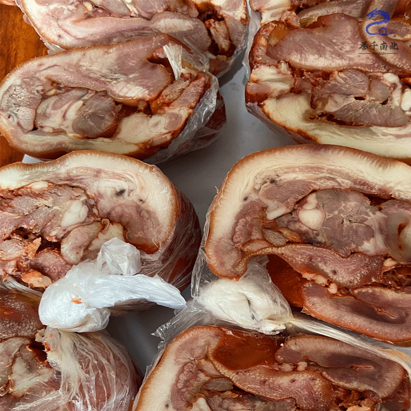 酷發(fā)山西特產(chǎn)平遙熏肉豬頭肉豬臉熟食醬肉開袋即食下酒菜小吃涼菜無湯 2斤裝