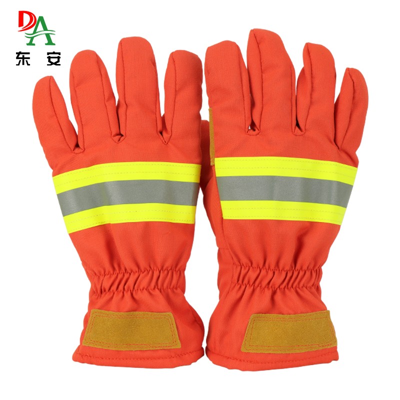 东安17款抢险救援手套消防手套加厚耐磨消防灭火救援手套消防员防护