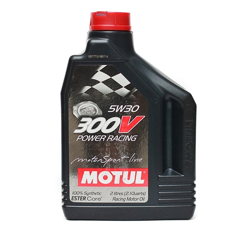 摩特（MOTUL）300V多酯类全合成机油发动机润滑油汽车机油 300V 5W30 2L