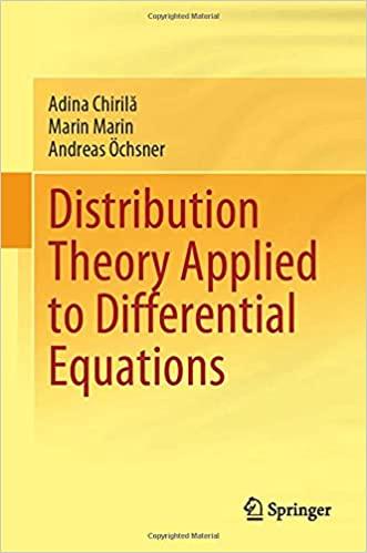 预订distribution theory applied to differential equa