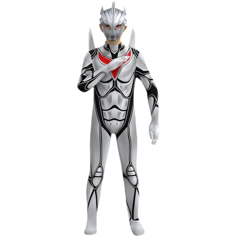 知衣色奥特曼衣服诺亚奥特曼衣服男童服装连体儿童动漫男孩紧身衣服