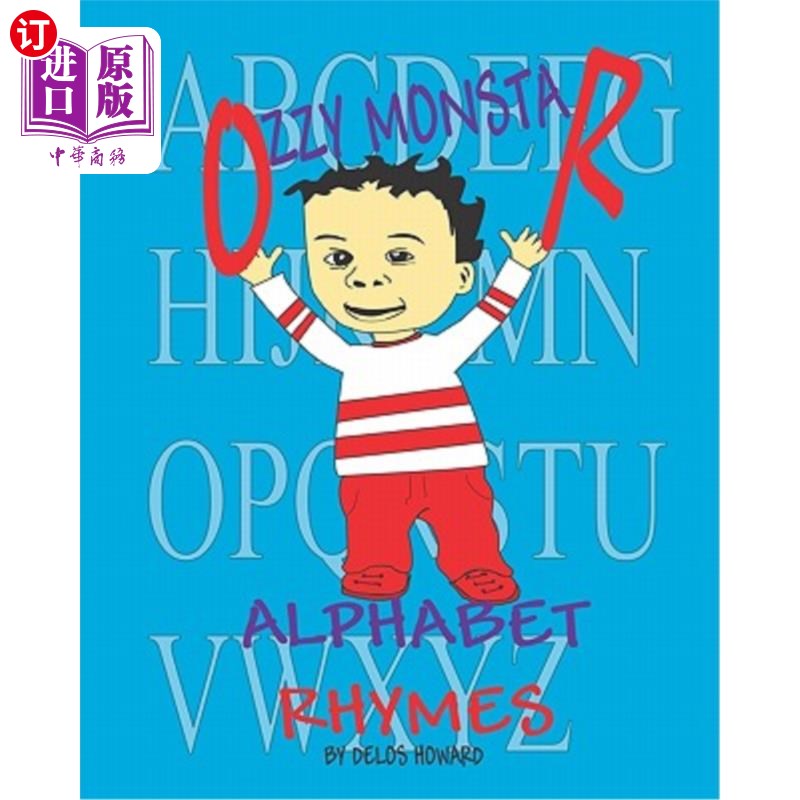 海外直订ozzy monstar alphabet rhymes ozzy monstar字母押韵