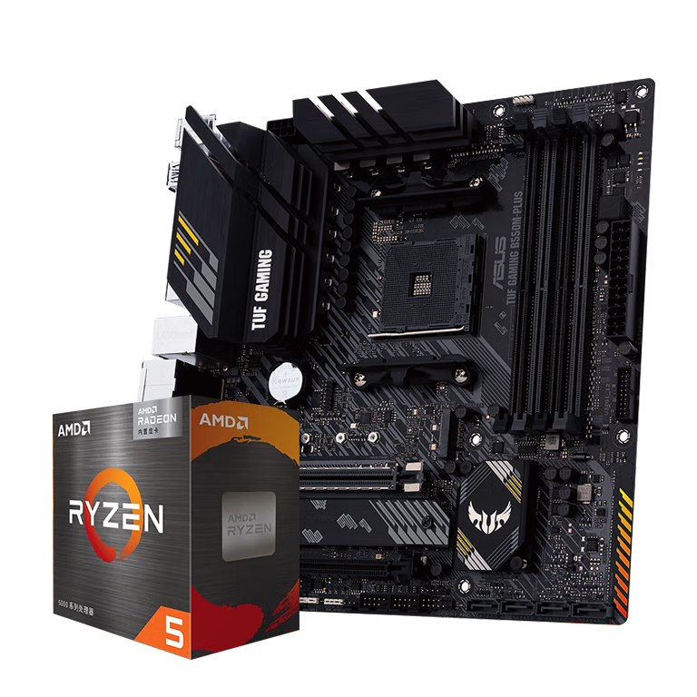 ˶ASUS CPUװ TUF B550M-PLUS AMD R5 5600GT ʵ1299Ԫ