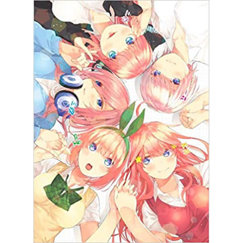预订英文原版 quintessential quintuplets 8典型的五胞胎8 高中浪漫