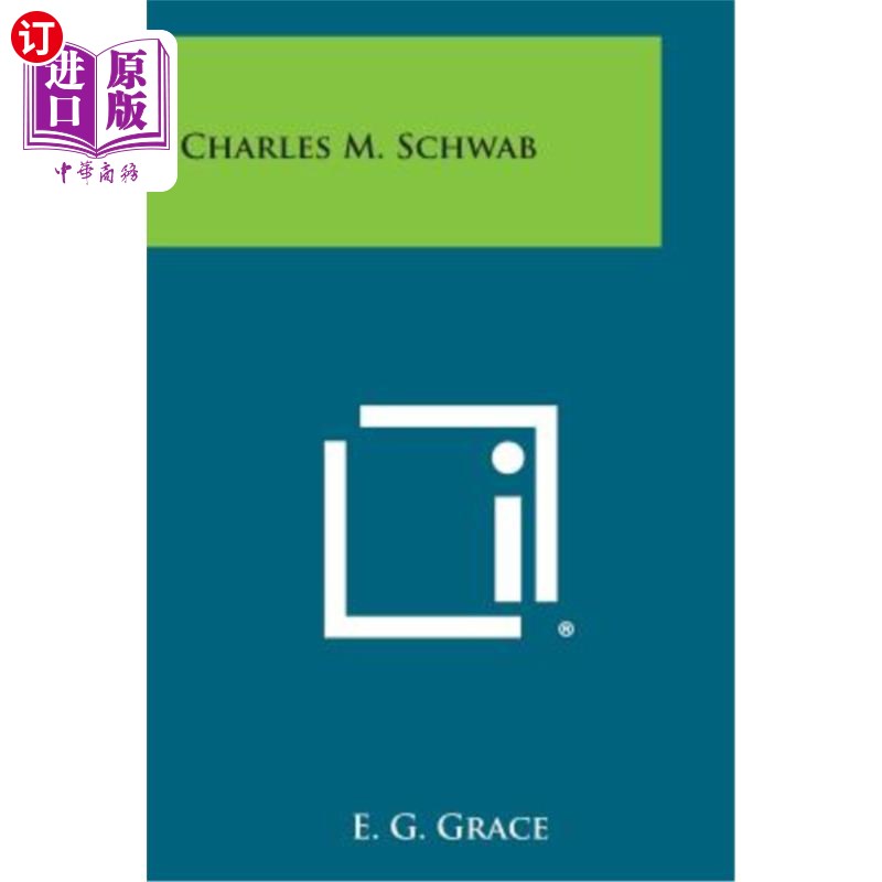海外直订charles m. schwab 查尔斯施瓦布