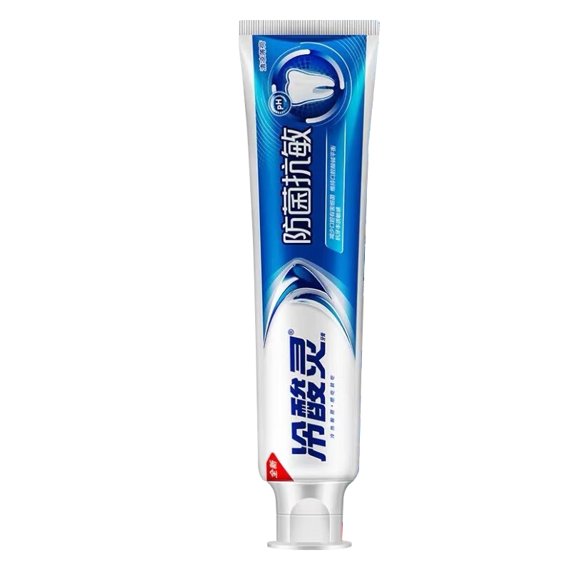 冷酸灵牙膏防抗敏牙膏护理牙龈防抗敏感牙齿清新口气薄荷香型 防抗敏牙膏140g*5支