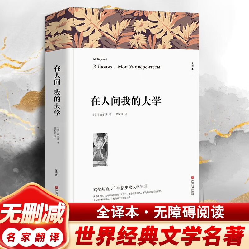 【无删减】在人间我的大学童年高尔基三部曲