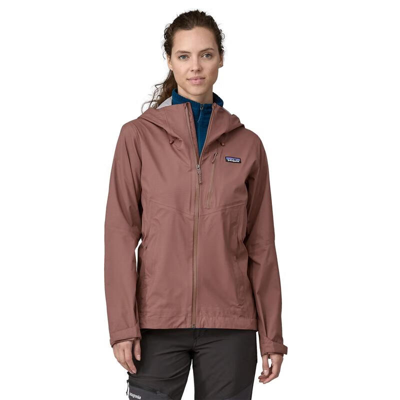 巴塔哥尼亞（Patagonia）女士戶(hù)外風(fēng)衣 時(shí)尚防風(fēng)耐磨保暖戶(hù)外運動(dòng)休閑連帽夾克 褐色 S