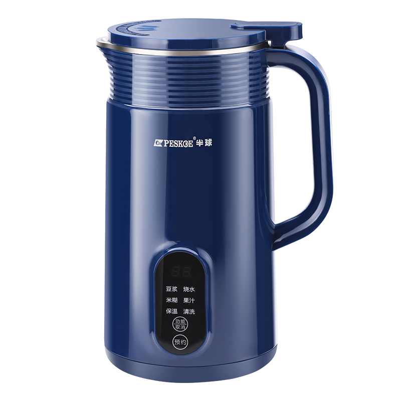 半球（PESKOE） 豆浆机家用破壁机迷你小型多功能降噪预约保温加热免过滤榨汁机辅食米糊料理机免洗免泡早餐机 无渣免滤 轻音防糊破壁机0.6L