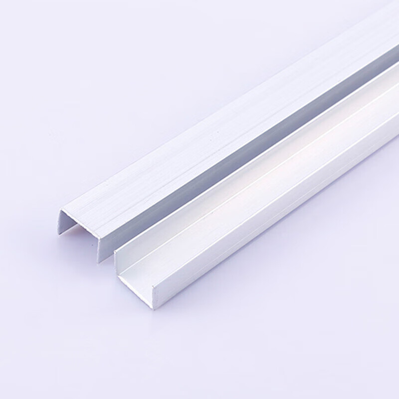 木门移门推拉门轨道吊滑轨 折叠门加厚滑轮地轨下轨道 铝合金大吊轨下