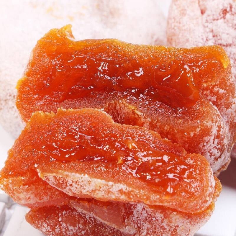 千园九味2025年陕西富平柿饼特产新鲜流心吊霜柿饼春节年货送礼盒独立包装 2斤年货礼盒【净重1.6斤】