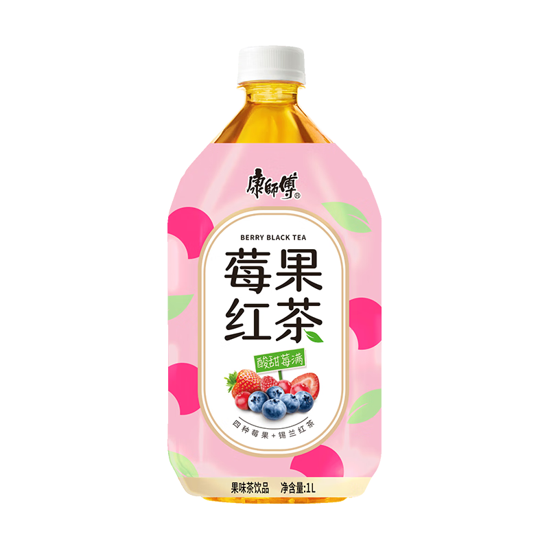 康师傅饮料怎么样 酸酸甜甜的果茶,夏天喝大瓶装才更过瘾!_什么值得买