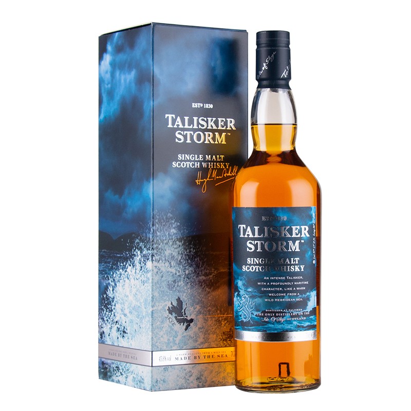 泰斯卡单一麦芽威士忌(talisker)洋酒 泰斯卡风暴 700ml