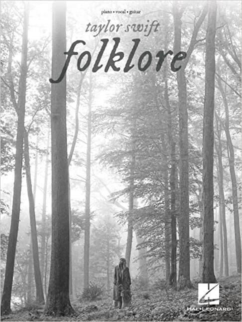 预订taylor swift - folklore: piano/vocal/guitar songbook