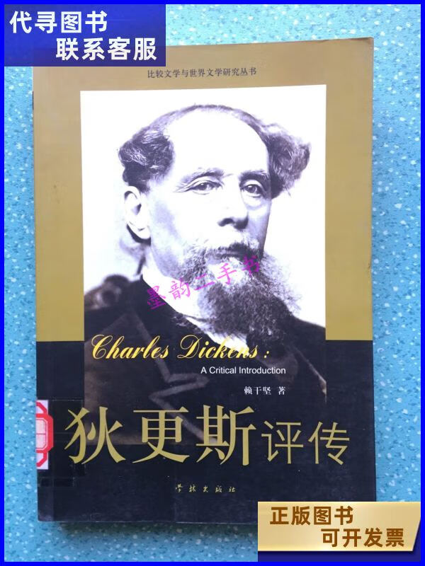 二手书二手9成新比较文学与世界文学研究丛书狄更斯评传 /赖干坚 /赖